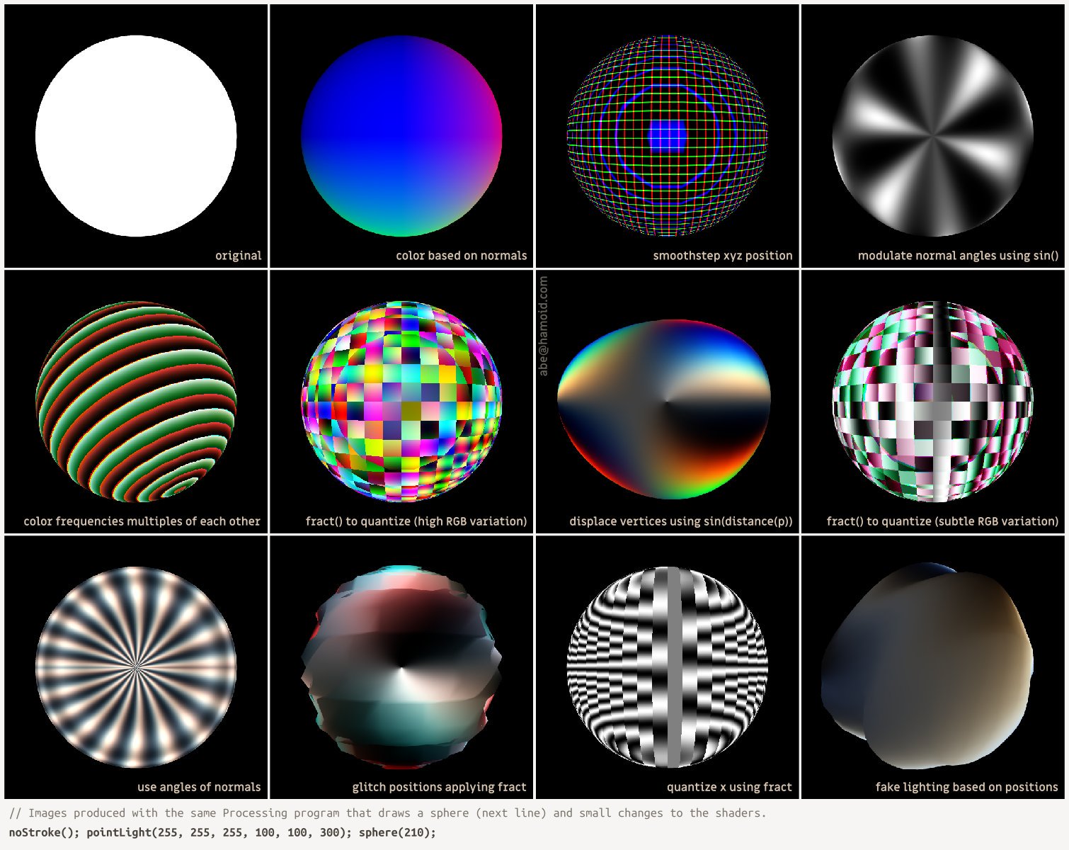 shaders in Processing